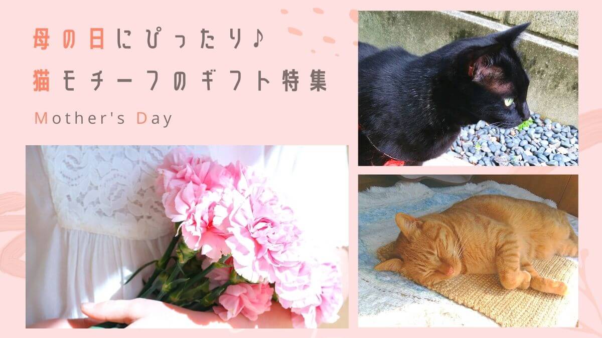 【母の日】猫好きにオススメ！猫モチーフのギフト5選！【ランキング】