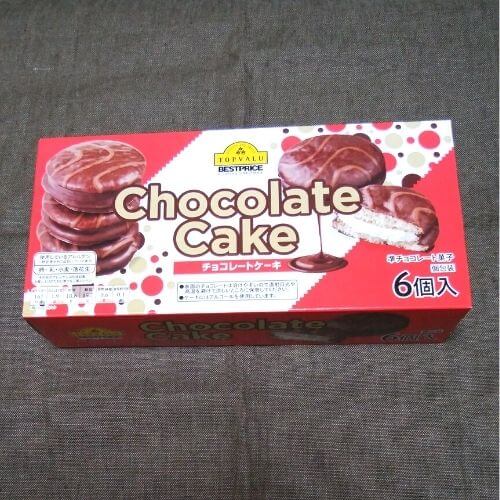 トップバリュのチョコレートケーキ